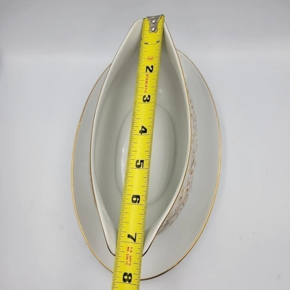 EKCO Prudence ELEGANTE 373 Gravy Boat & Underplate